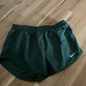 Nike Green Running Shorts
